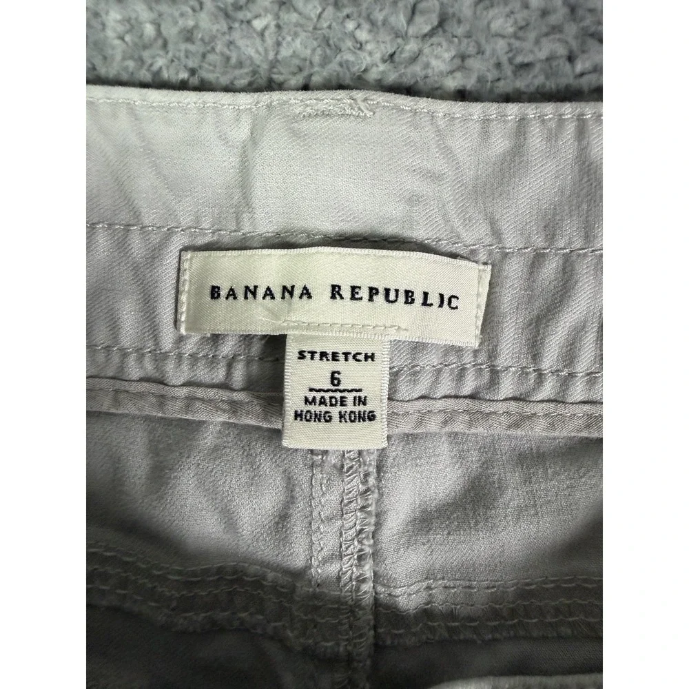 Banana Republic Pants Womens 6 Chino Trouser Low Rise Boot Flare Stretch Y2K